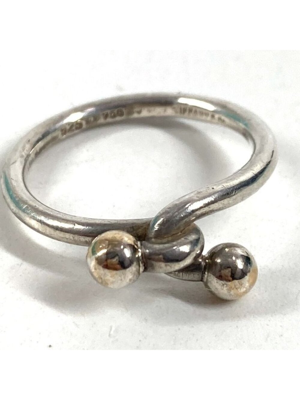 Tiffany & Co Ring Love Knot Silver